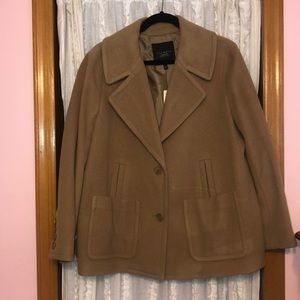 Talbots Wool short peacoat 18 WP